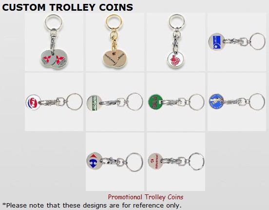 Custom Trolley Coins